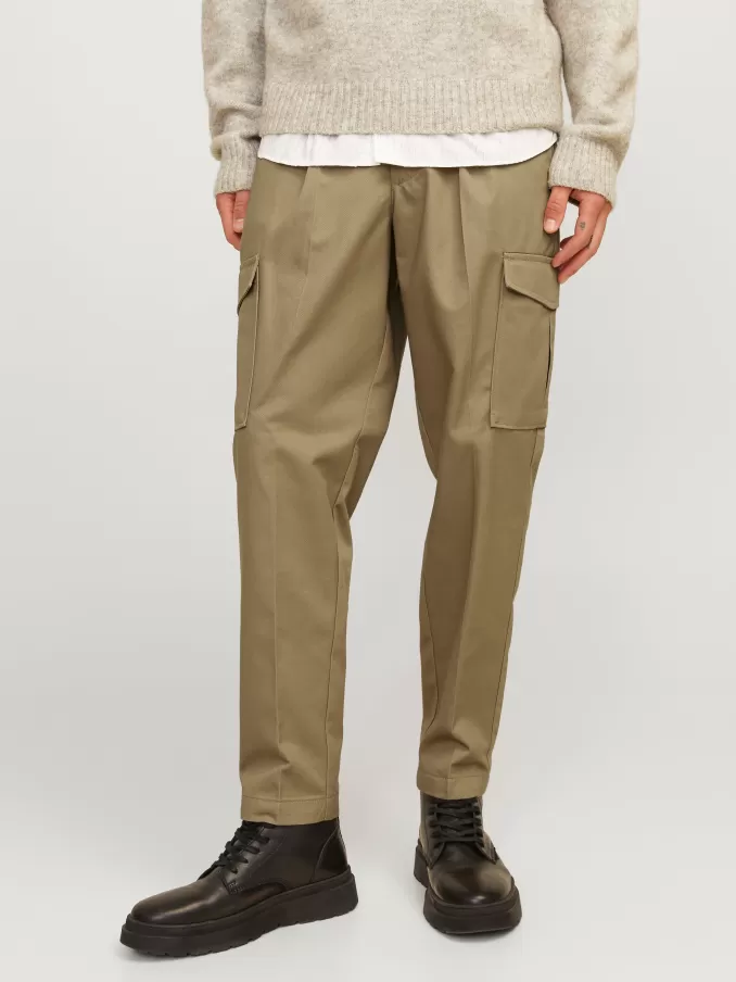 Tapered Fit Cargo trousers-Jack & Jones Hot