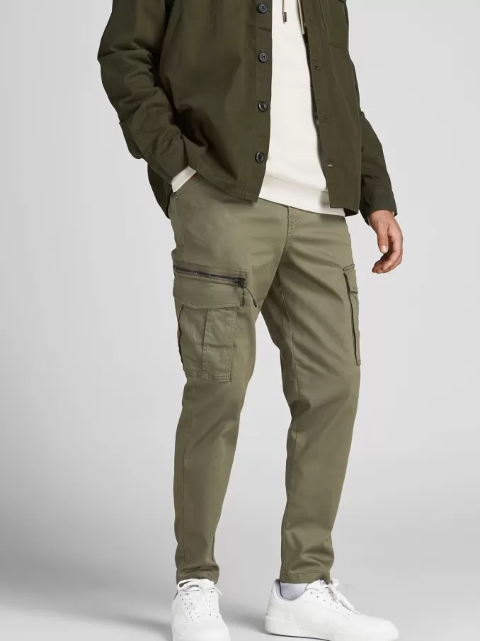 Tapered Fit Cargo trousers-Jack & Jones Fashion