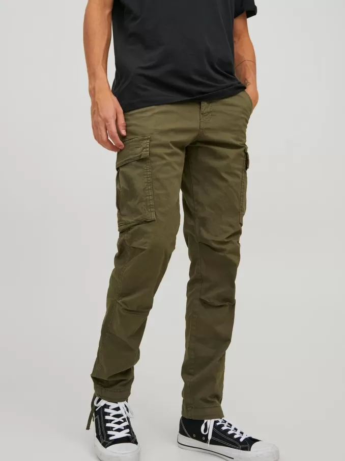 Tapered Fit Cargo trousers-Jack & Jones Clearance