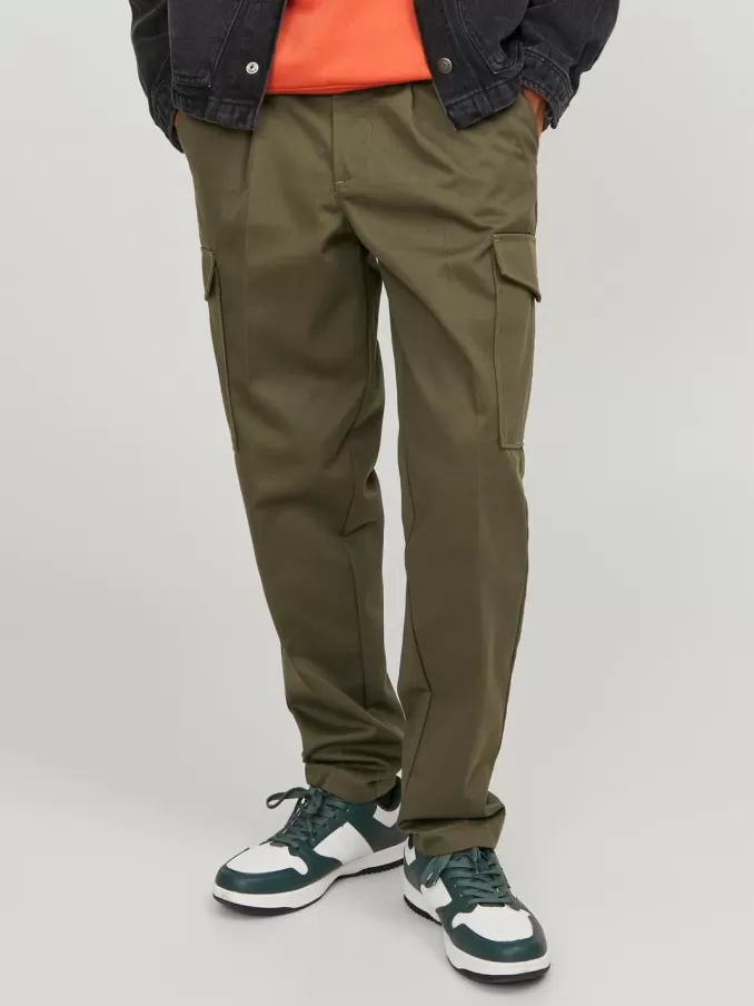 Tapered Fit Cargo trousers-Jack & Jones Flash Sale