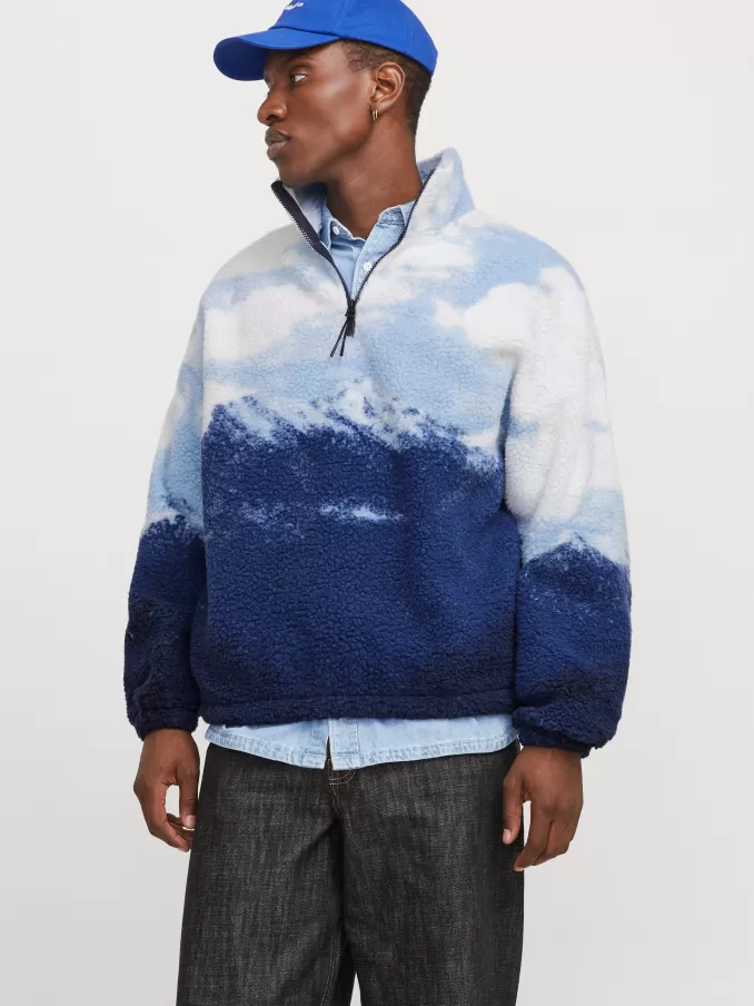 Teddy Fleece sweatshirt-Jack & Jones Shop