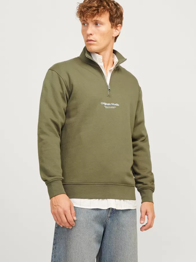 Text Half zip-Jack & Jones Fashion