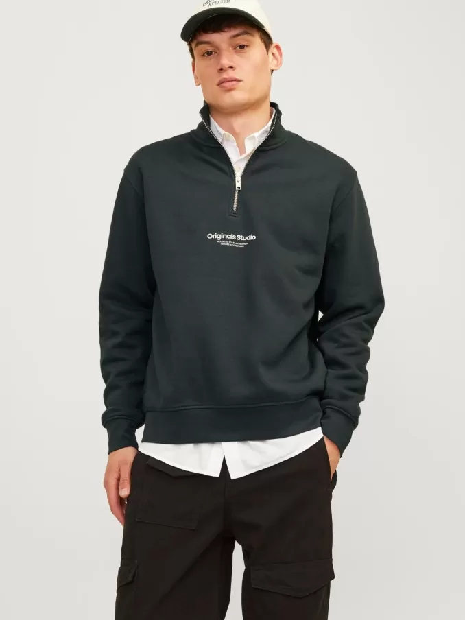 Text Half zip-Jack & Jones Shop