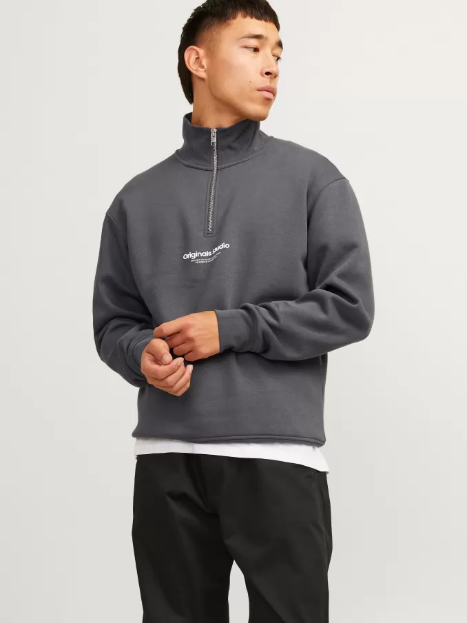 Text Half zip-Jack & Jones Flash Sale