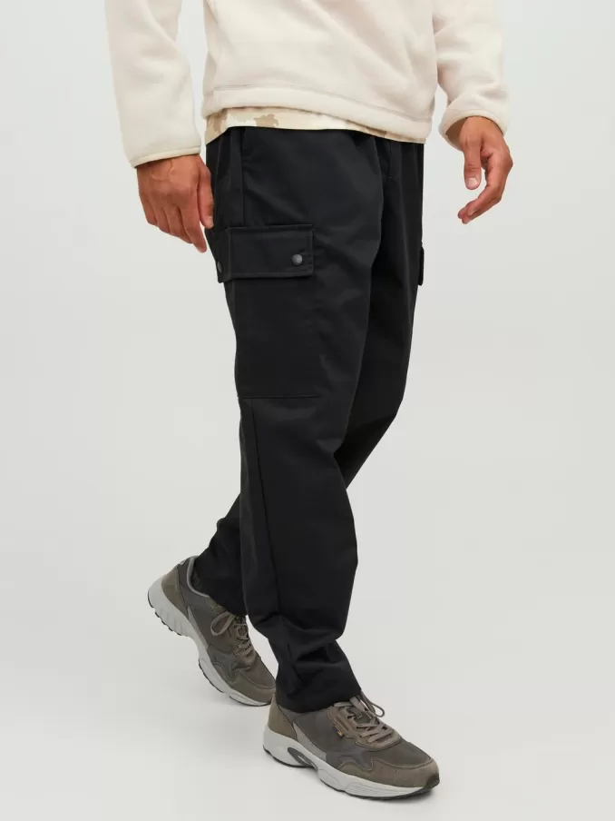 Wide Fit Cargo trousers-Jack & Jones Fashion