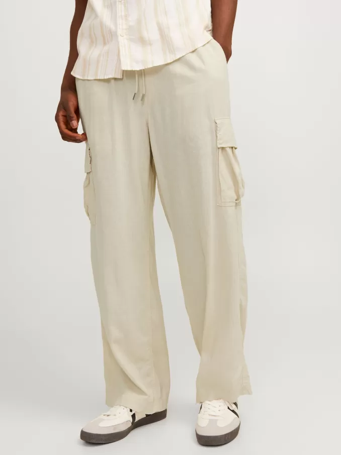 Wide Fit Cargo trousers-Jack & Jones Clearance