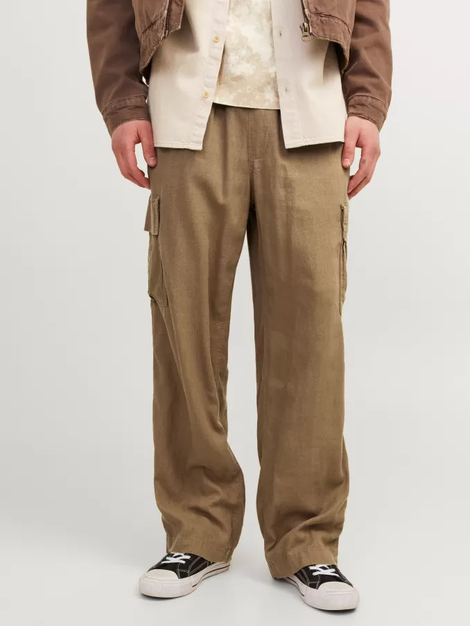 Wide Fit Cargo trousers-Jack & Jones Outlet