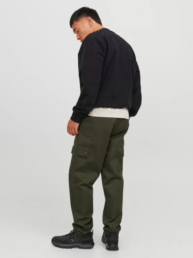 Wide Fit Cargo trousers-Jack & Jones Fashion