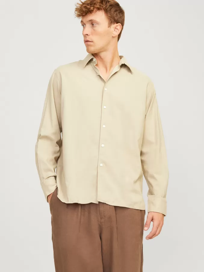 Wide Fit Shirt-Jack & Jones Cheap