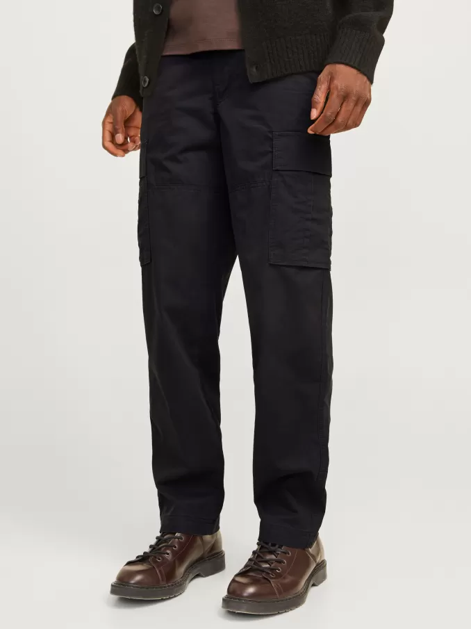 Wide-Leg Fit Cargo pants-Jack & Jones Discount