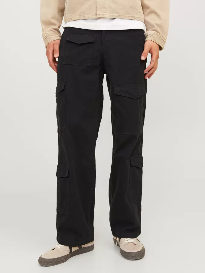 Wide-Leg Fit Cargo trousers-Jack & Jones Shop