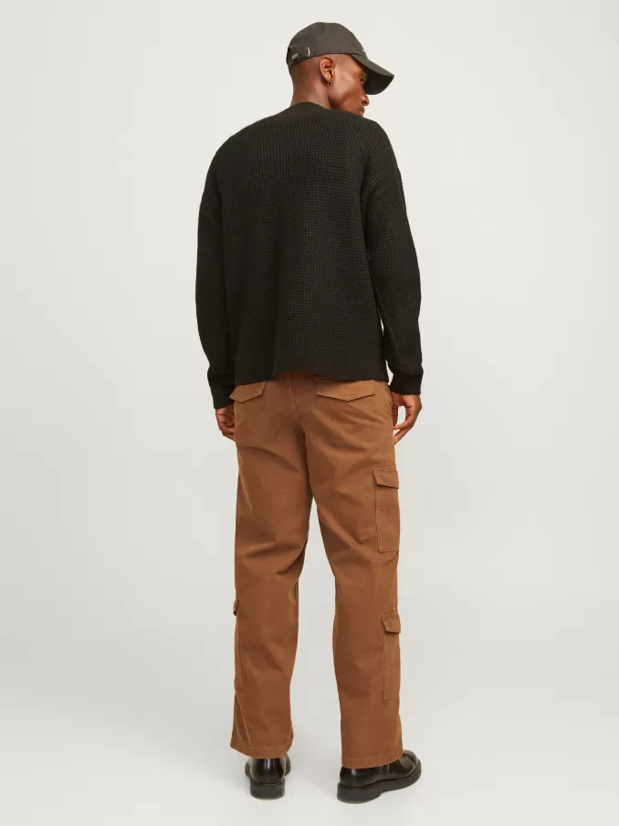 Wide-Leg Fit Cargo trousers-Jack & Jones New