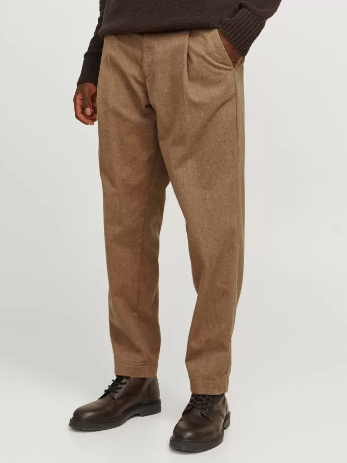 Wide-Leg Fit Chino pants-Jack & Jones Cheap