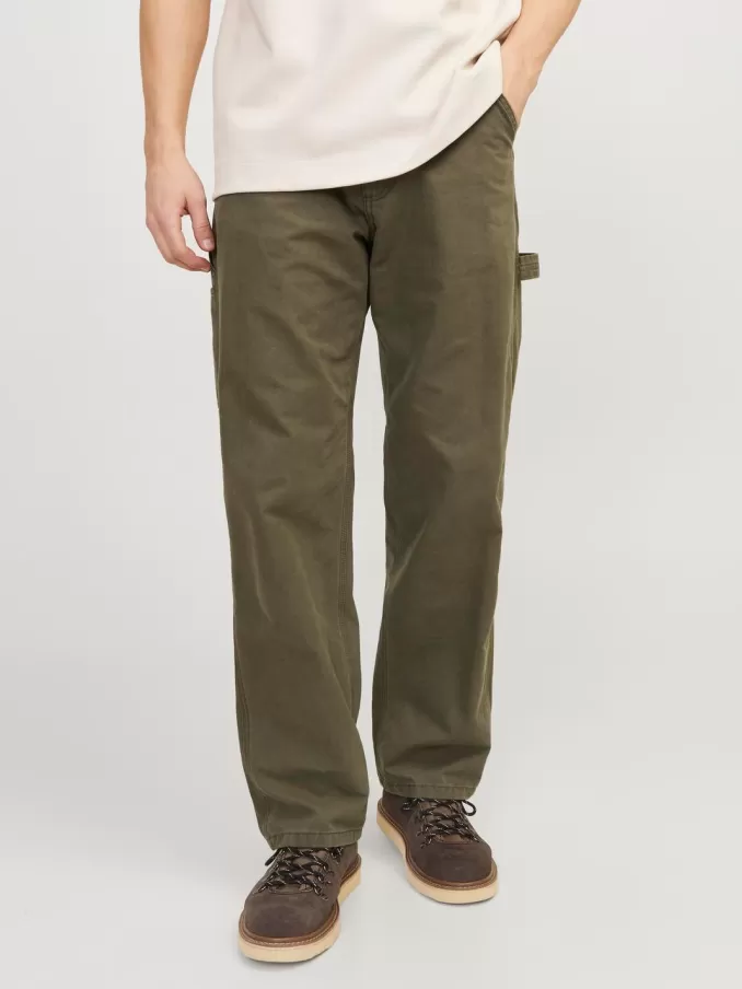 Wide-Leg Fit Worker pants-Jack & Jones Clearance