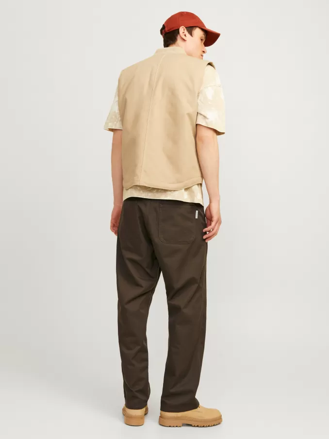 Wide-Leg Fit Worker pants-Jack & Jones Shop