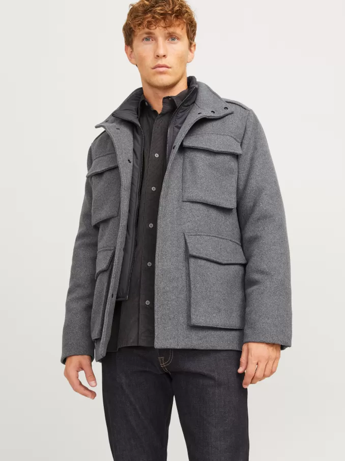 Wool coat-Jack & Jones Fashion