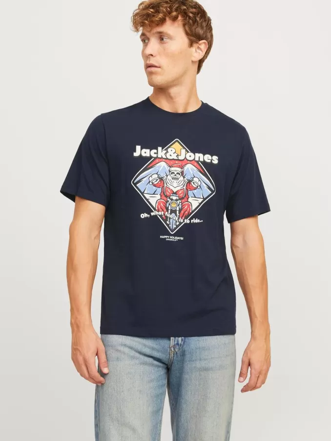 X-mas Crew neck T-shirt-Jack & Jones Outlet