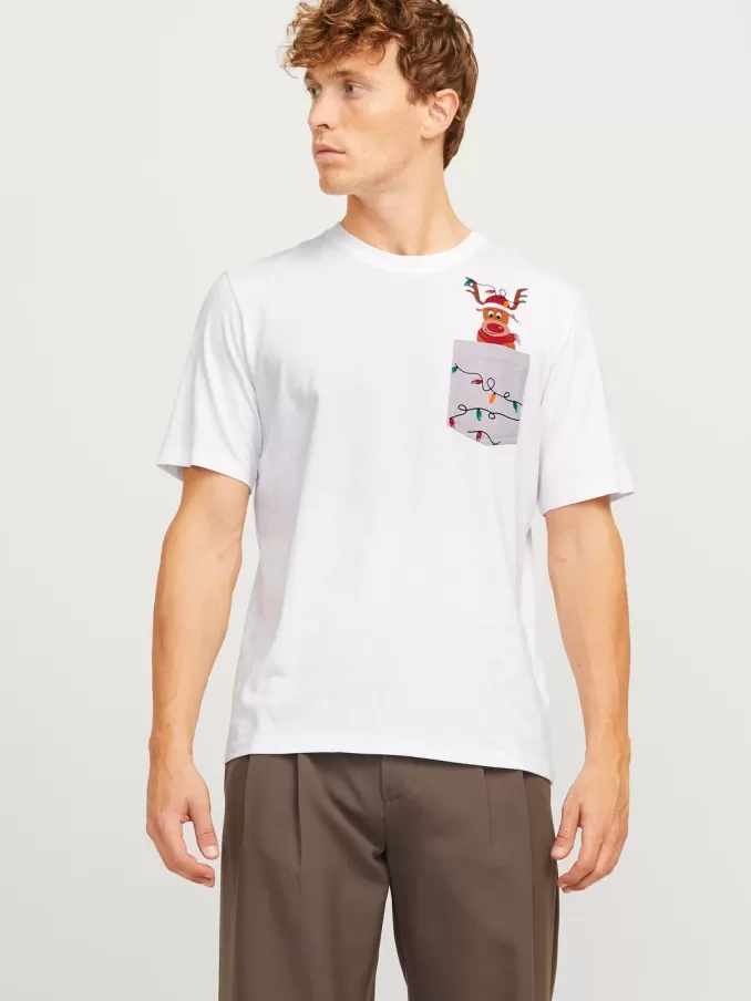 X-mas Crew neck T-shirt-Jack & Jones Best Sale