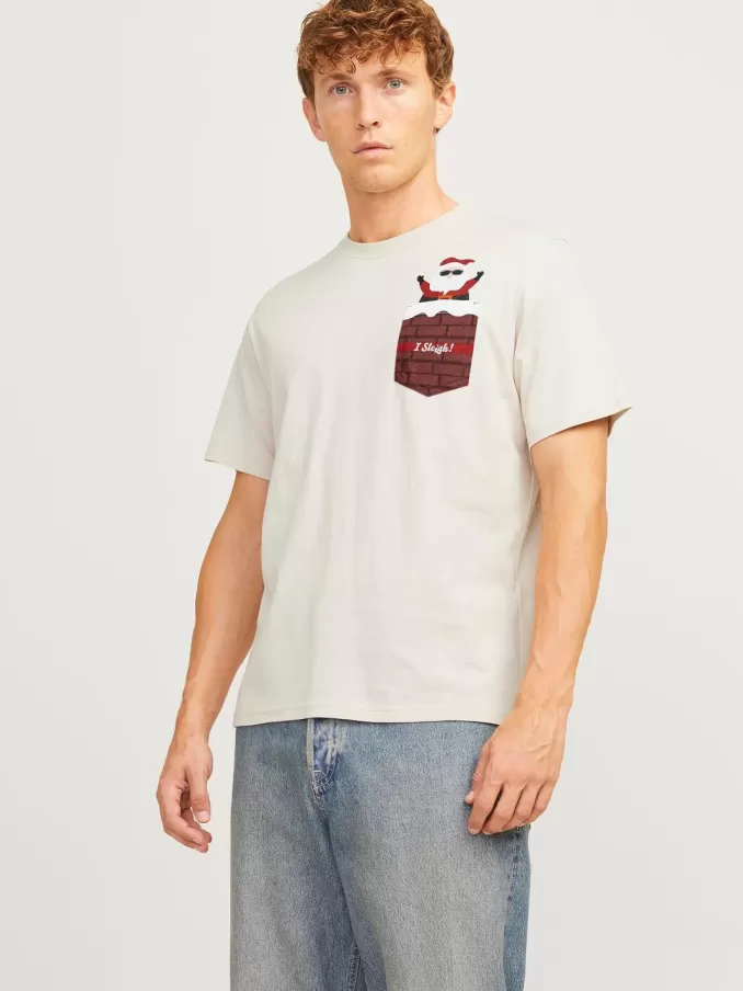 X-mas Crew neck T-shirt-Jack & Jones Online