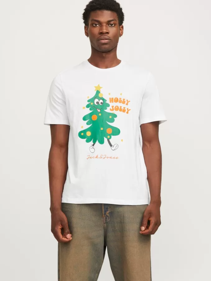 X-mas Crew neck T-shirt-Jack & Jones Shop