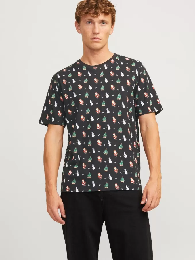 X-mas Crew neck T-shirt-Jack & Jones Best Sale