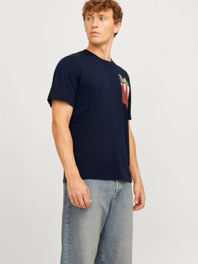 X-mas Crew neck T-shirt-Jack & Jones Discount