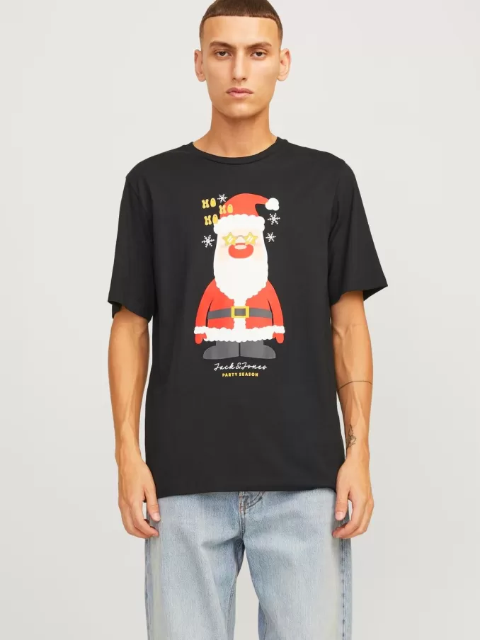 X-mas Crew neck T-shirt-Jack & Jones Fashion