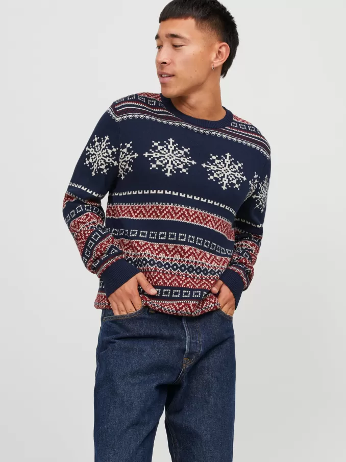 X-mas Knitted pullover-Jack & Jones Cheap